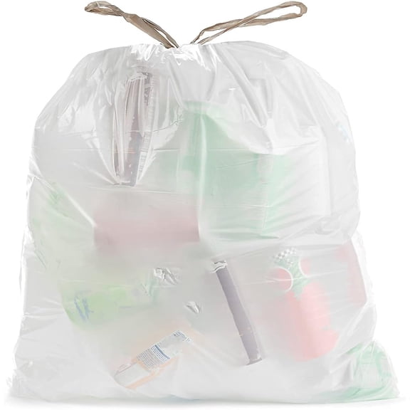 Ultrasac 18 Gallon Compactor Bags (40 Pack with Ties) For 18 Inch Compactors - 28.25" x 33.5" Heavy Duty 2.5 MIL Garbage Disposal Bags Compatible with Whirlpool