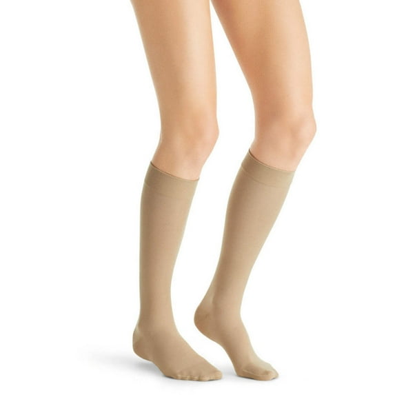 Ultrasheer 15-20 mmHg XL Natural Knee High Petite