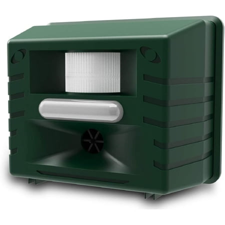 Ultrasonic Animal Repeller, Aspectek Outdoor Animal Repellent Motion Activated with Strobe LED Light for Rodents, Deer, Cats, Dogs, Foxes, Mice, Birds, Skunks, Etc.