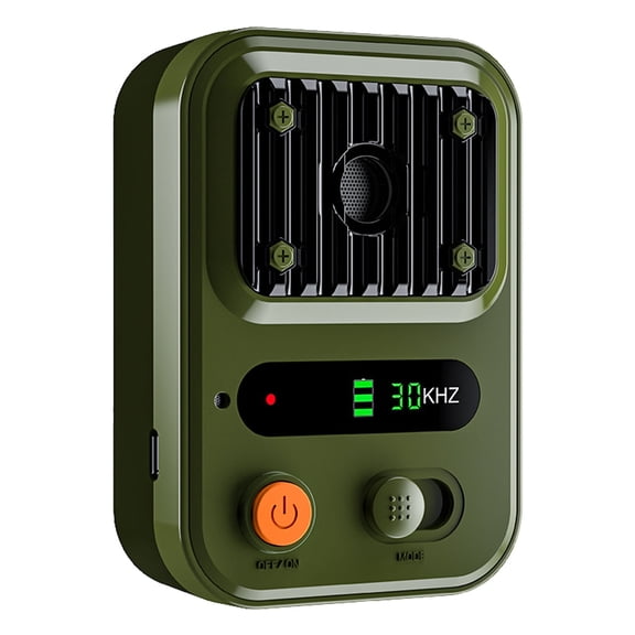Ultrasonic Anti-Barking Device – 3 Frequency Levels for Small, Docile & Large Dogs, Rechargeable, IPX4 Waterproof, 32.8ft Sensing Distance