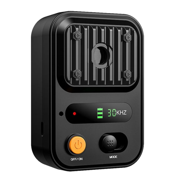 Ultrasonic Anti-Barking Device Rechargeable Auto Dog Bark Control Deterrent Box Training Device IPX4 Waterproof with 3 Frequency Max 32.8Feet Sensing Distance for Most Dogs