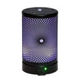 thumbnail image 1 of Ultrasonic Aroma Oil Diffuser Metal Mandala Black Design, 1 of 2