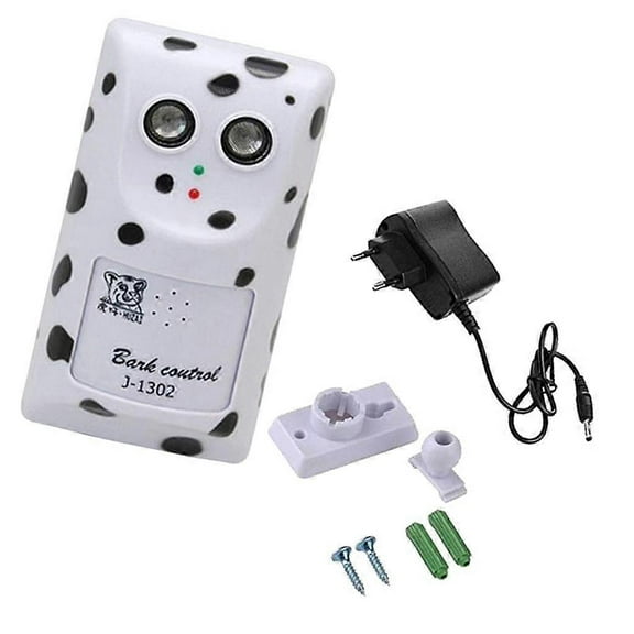 Ultrasonic Bark Deterrent Dog Bark Stopper Deterrent Dog Training EU Plug