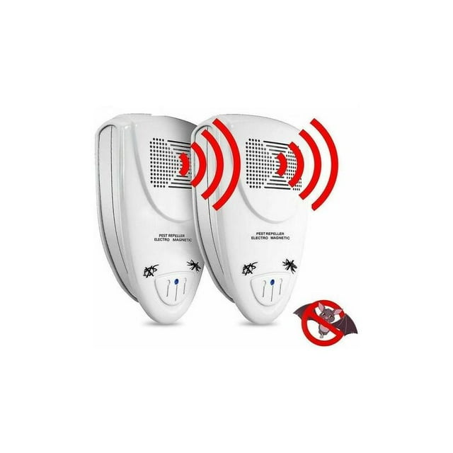 Ultrasonic Bat Repellent Pack Of 2 Get Rid Of Bats In 72 Hours