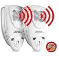 Ultrasonic Bed Bug Repeller Pack Of 2 100 Safe For Children And Pets Quickly Eliminate