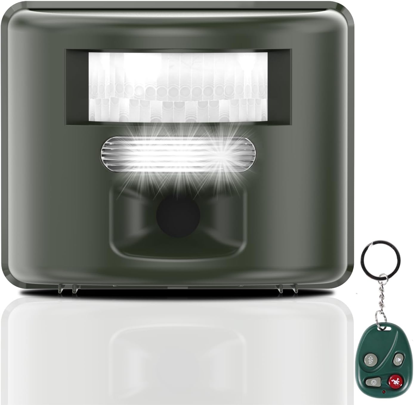 Ultrasonic Bird Repeller,Adjustable Silent Bird Repellent with Motion