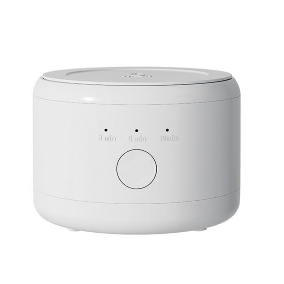 Ultrasonic Brace Cleaning Machine High Frequency Technology Multi-function Invisible Retainer Denture Jewelry Cleaner,White