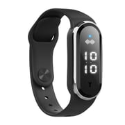 Ultrasonic Buzz Defense Bracelet New Rechargeable Chemical-Free Buzz Defense, Waterproof, Three adjustable modes, digital light display for Outdoor, Travel & Night Use