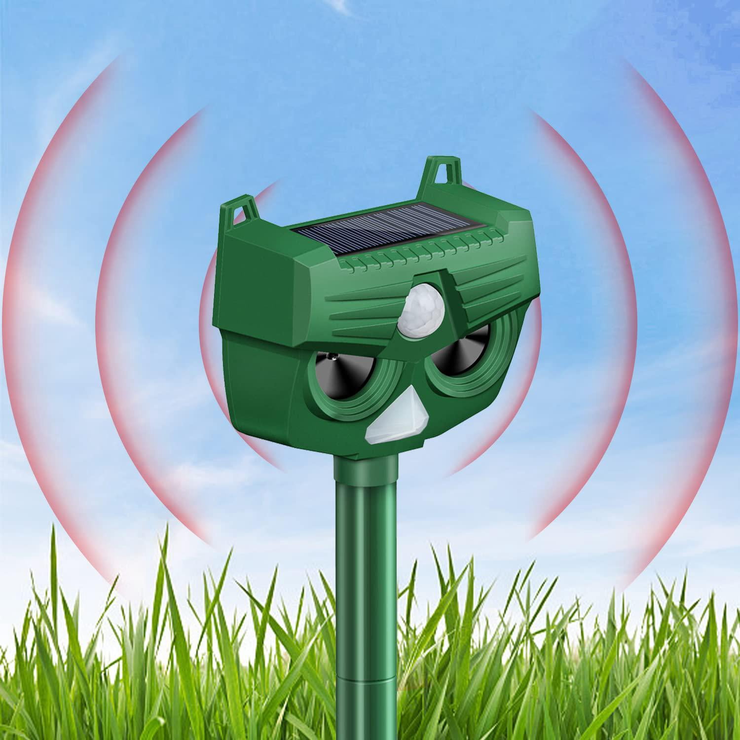 Ultrasonic Cat Deterrent, Cat Repellent, Solar Animal Repellent