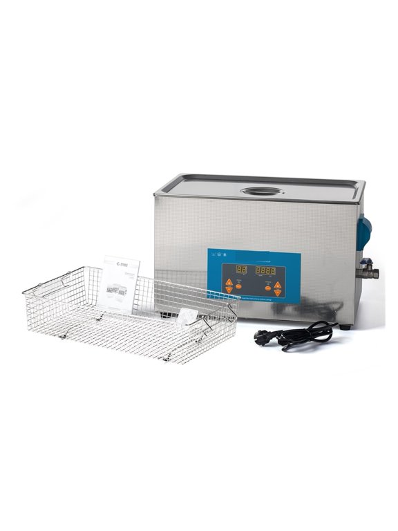 Ultrasonic Cleaner 20L 400W With Digital Display Heating Basket Ultrasonic Bath ,Strong Cleaning