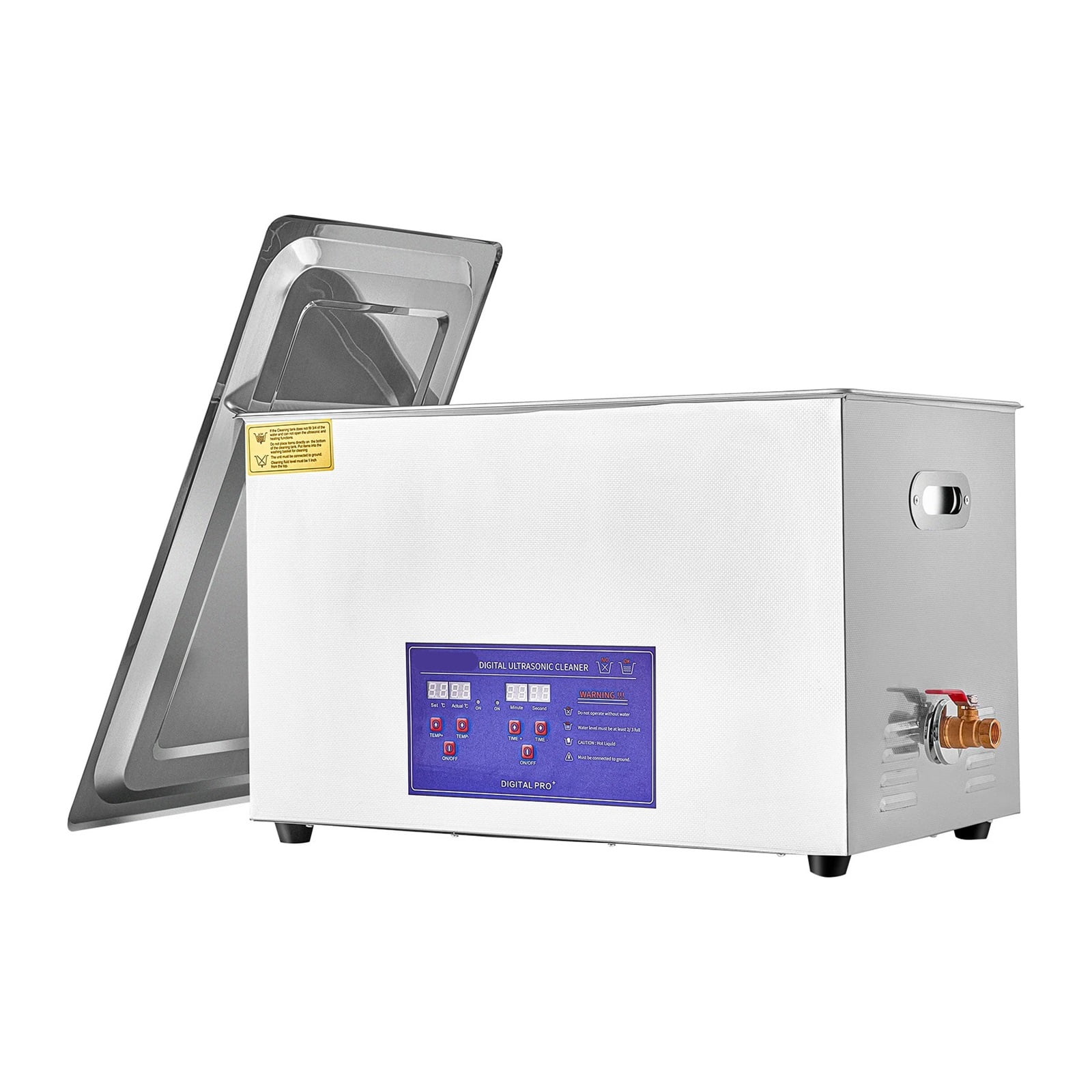 Ultrasonic Cleaner  2L 3L 6.5L 10L 15L 30L with Digital Timer Heater, Stainless Portable Washing Machine Home Appliance