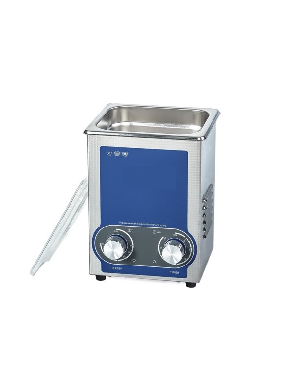 Ultrasonic Cleaner 2L With 50W Heating Basket Mechanical Controller Ultrasonic Bath ,Strong Cleaning