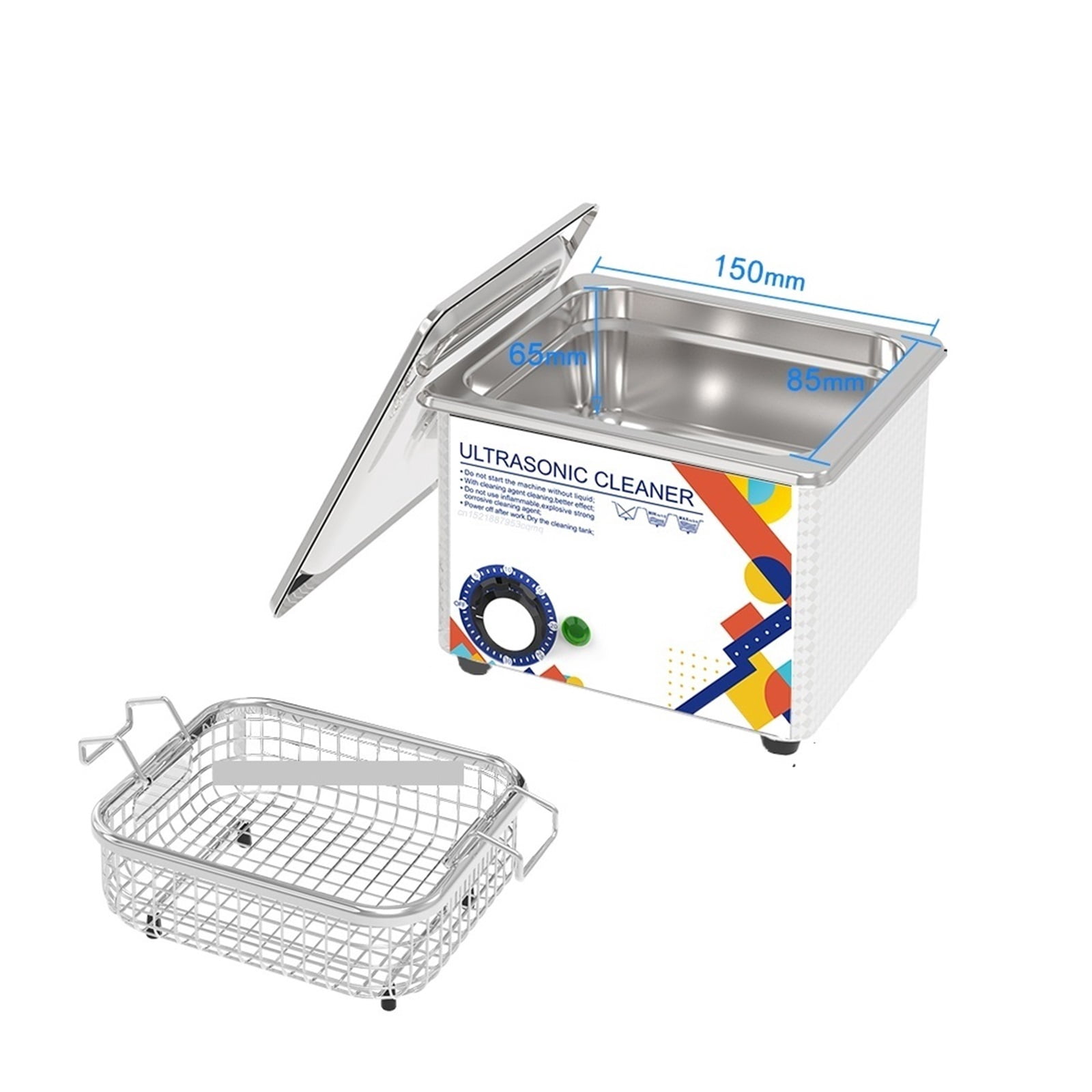 Ultrasonic Cleaner 35W Ultrasonic Glasses Cleaner 800ML Ultrasonic Bath For Glasses Jewelry Ultrasound Cleaning Washing Machine