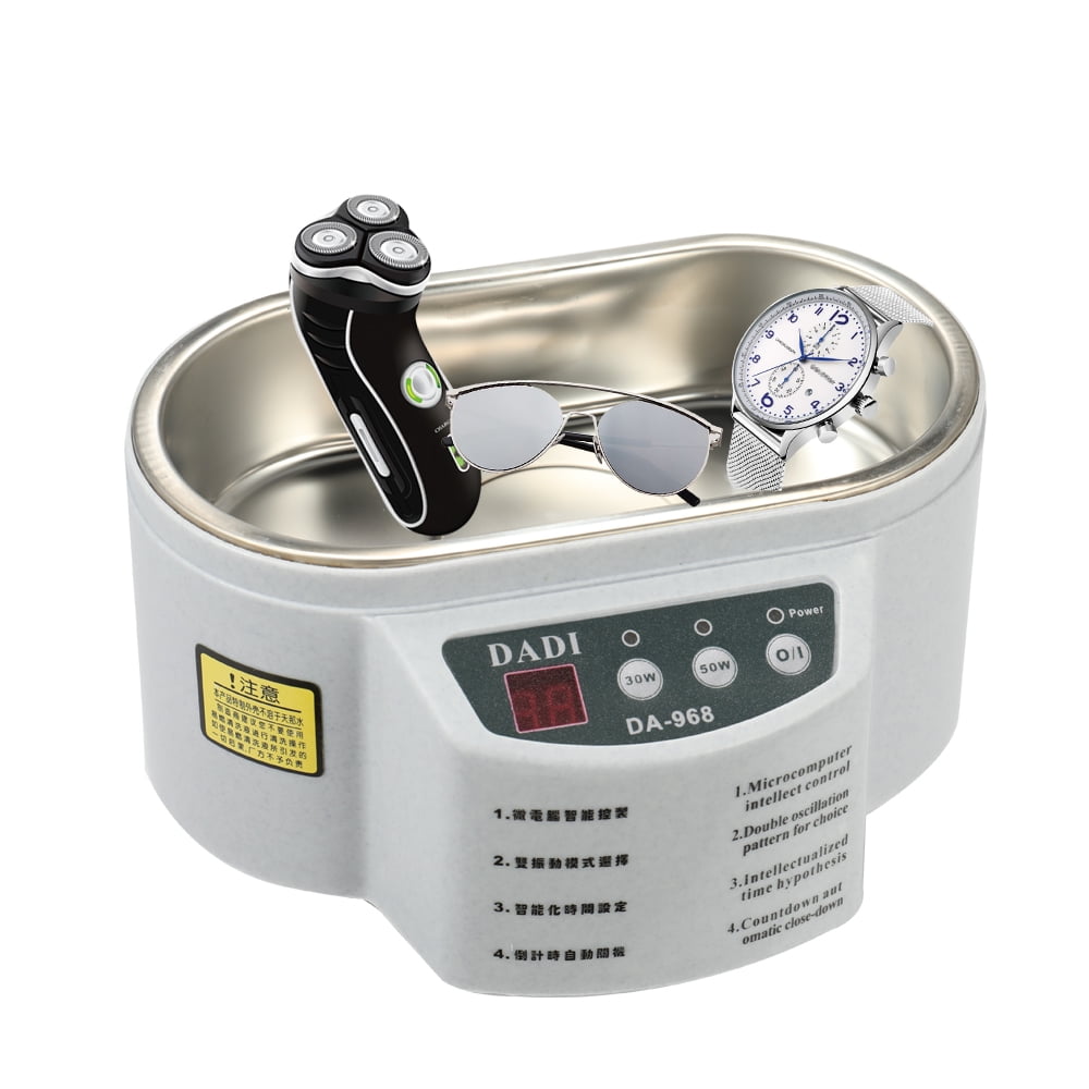 Ultrasonic Cleaner 600ML Ultrasonic Bath for Jewelry Parts Glasses