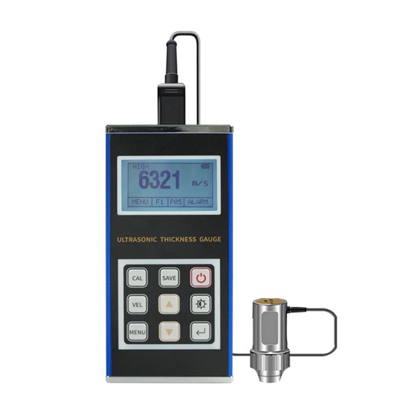 Ultrasonic Coating Thickness Gauge With Metal Shell High Precision Measurement Tool ,East to Read