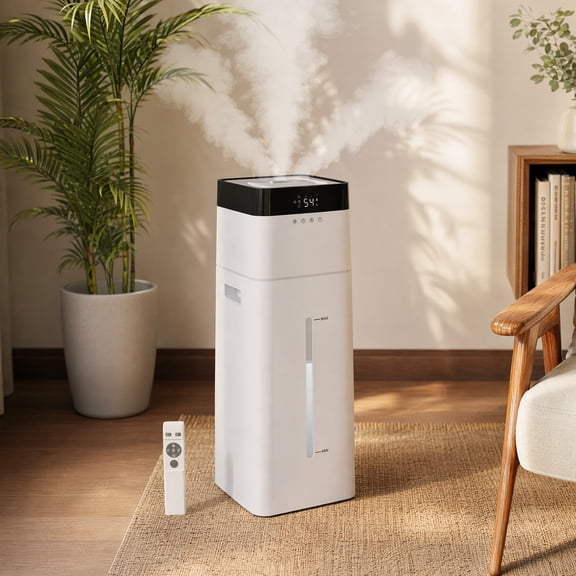 16L/4.2Gal Ultrasonic Cool Mist Humidifier, Top Fill Air Humidifier with 3 Mist Levels, Quiet Sleep Mode, 68H Max Runtime, 12H Timer & Child Lock for Baby, Home & Plants up to 550 Sq. ft