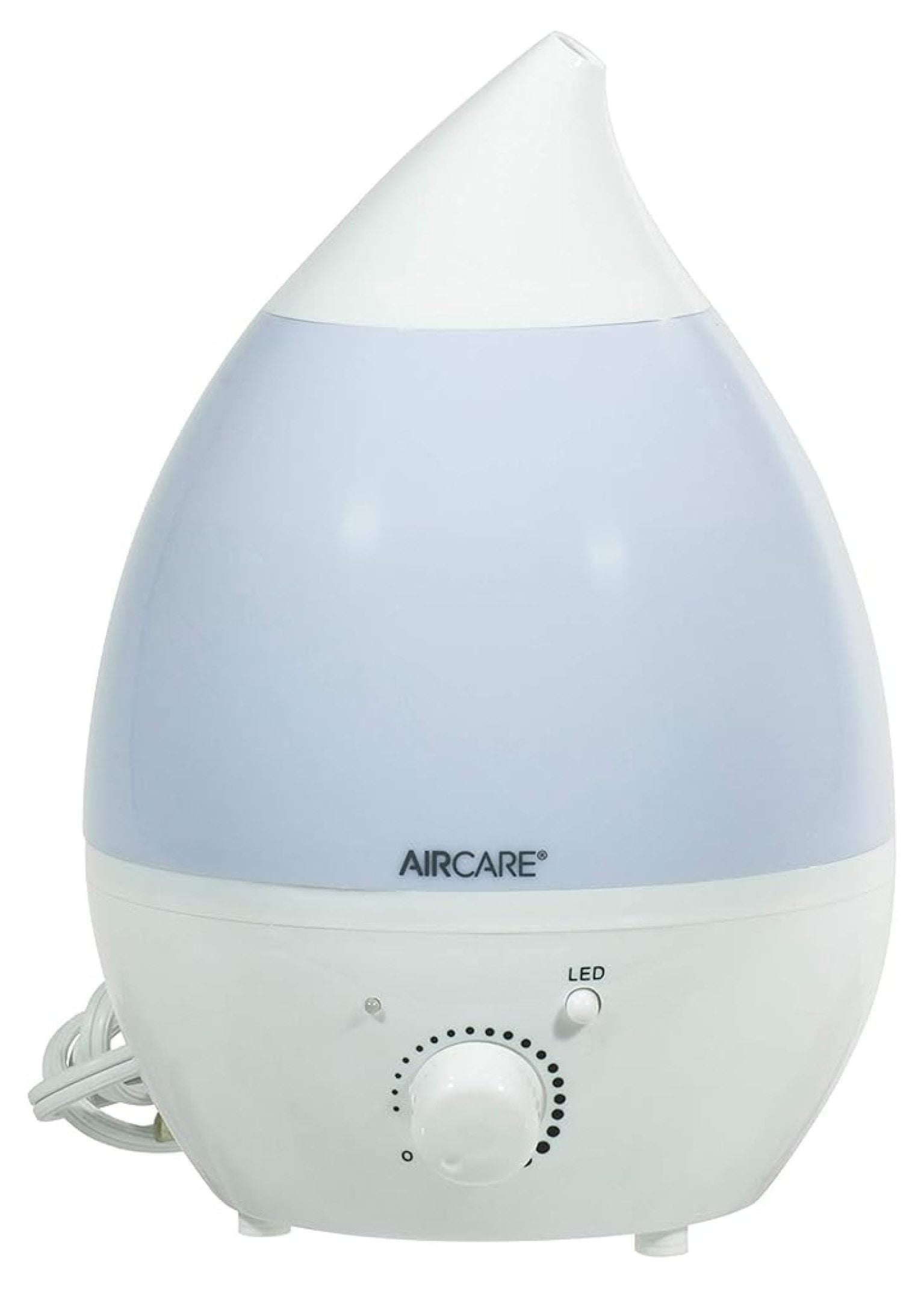 Ultrasonic Cool Mist Humidifier,-Quiet, Multi Color LED Light, Aroma Therapy Oil Diffuser for Home, Bedroom, Baby, , Yoga, Spa and Office (white, .33 gal)
