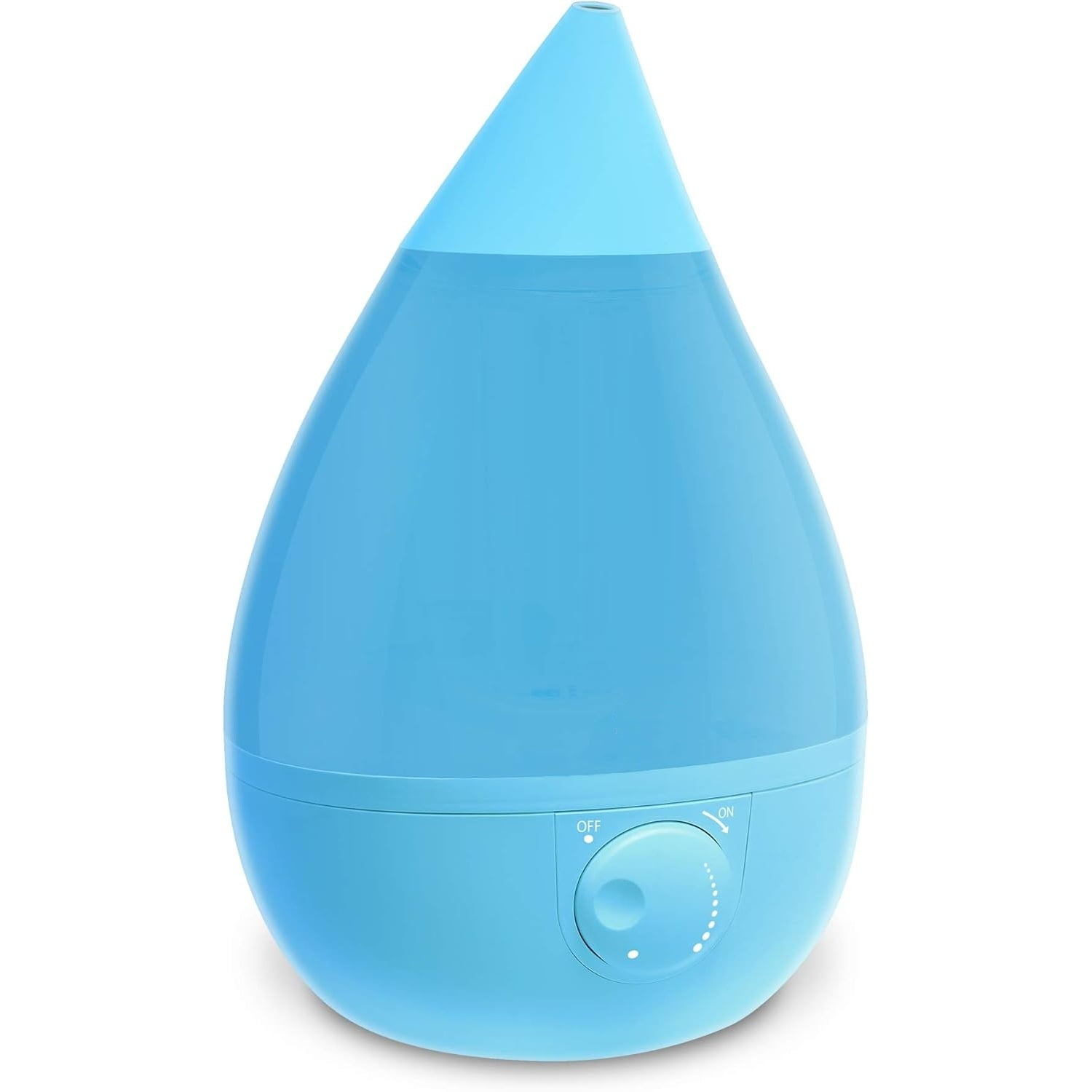 Ultrasonic Cool Mist Humidifier for Bedroom, Baby Nursery, Kids Room, Plants, or Office, Large 1 Gallon Tank, Filter Optional, Aqua