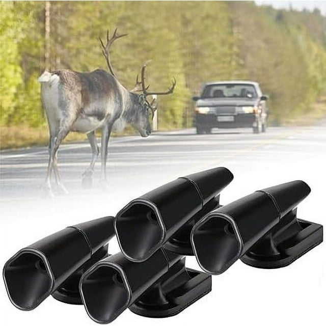 Ultrasonic Deer Warning Whistle Repeller for Car, 2024 New Deer Whistle for Car, Deer Deterrent