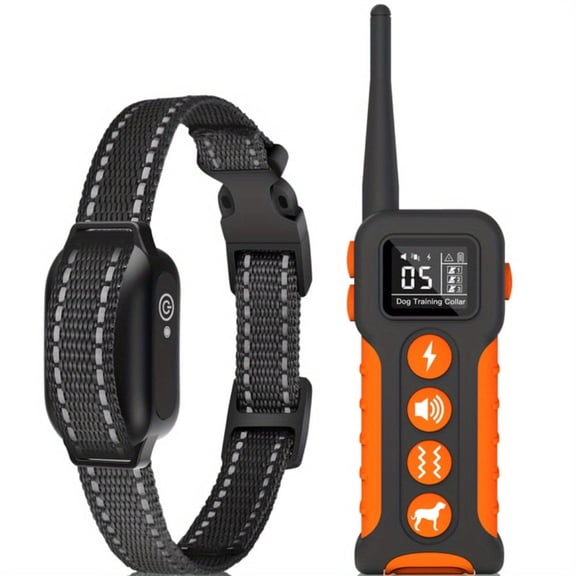 Ultrasonic Dog Bark Collar 1000M Remote Training Device, Big Dog Collar