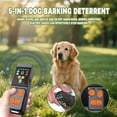 thumbnail image 1 of Ultrasonic Dog Deterrent, 9 Level Adjustable Anti Bark Device, 4 Head Dog Repeller, Handheld Training Tool with Flashlight, 1 of 9