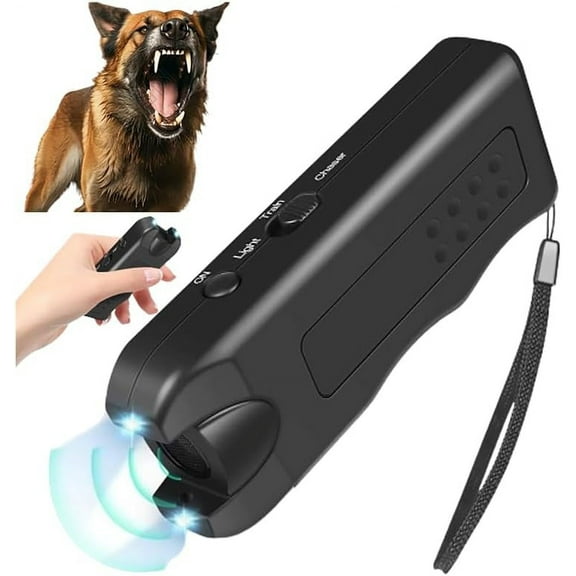 Ultrasonic Dog Repeller, 2024 Upgrade Anti Barking Devices Super Ultrasonic Dog Chaser Dog Bark Deterrent Device Bark Box Sonic Barking Deterrent Devices for Indoor Outdoor Use
