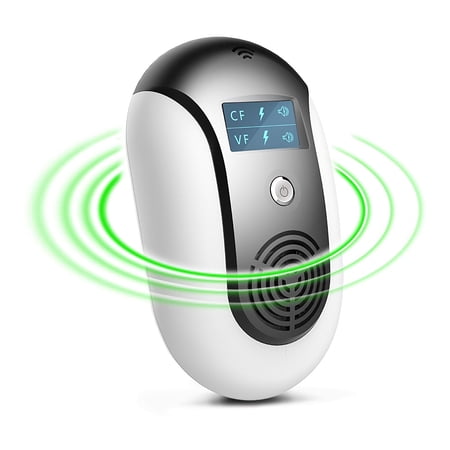 Ultrasonic Electromagnetic Pest Repeller WITH LED - Electronic Plug -In Pest Control Ultrasonic - Best Repellent for Cockroach, Rodents, Mouse, Mice, Roaches