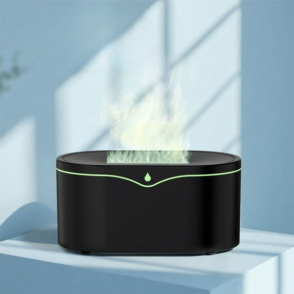 Ultrasonic Essential Oil Diffuser Humidifier 150ml Cool Mist Aromatherapy Machine for Home Bedroom Office Desktop with Auto Shut-Off 7 Color LED Lights Quiet Operation Portable Air Moisturizer