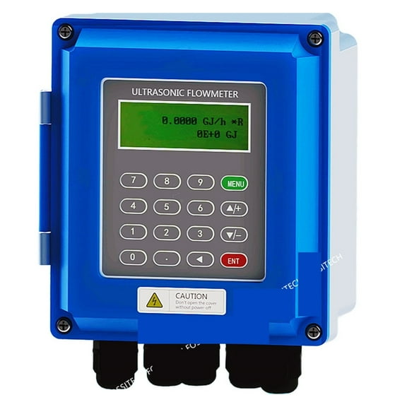 Ultrasonic Flow Meter Water, TUF-2000B TS-2 / TM-1 / TL-1-HT Sensor, Liquid Flow Meter Wall-Mounted