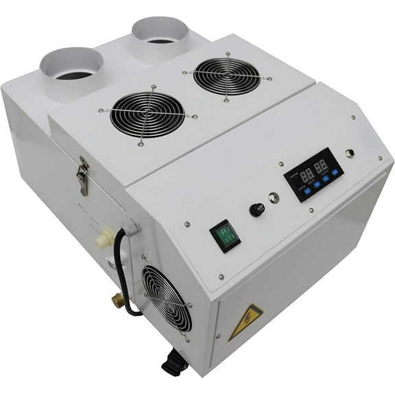 Ultrasonic Humidifier Commercial Cooler Industrial Air Sprayer Portable Mist Fog Cool Maker 15KG/H