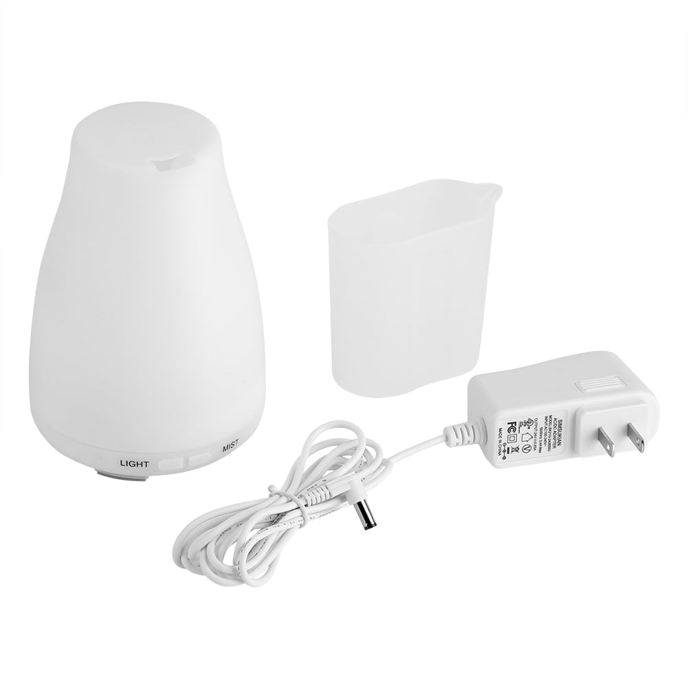 Ultrasonic Humidifier Diffuser Colorful LED Light Home Office Mist