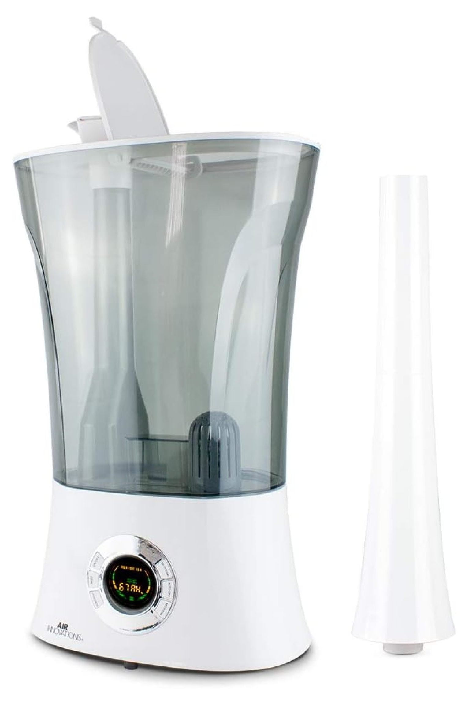 Ultrasonic Humidifier w/Nightlight by White