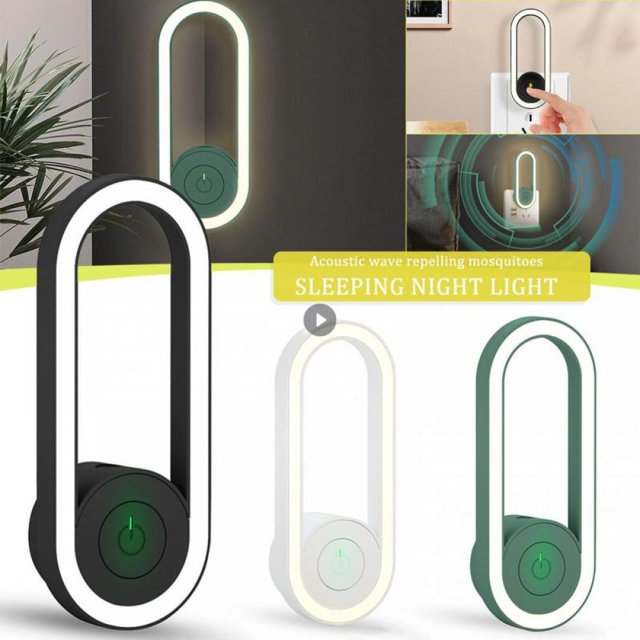 Ultrasonic Insect Repellent LED Electronic Mosquito Killer Lamp