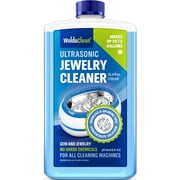 WoldoClean Ultrasonic Jewelry Cleaner Concentrate   25.36 fl oz Solution 140 Ratio for Jewelry, Glasses, Watches & Dentures, Alcohol-Free & Gentle