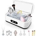 thumbnail image 1 of Ultrasonic Jewelry Cleaner, 48KHz Ultrasonic Cleaner Machine for Jewelry, 304 Stainless Steel 12oz Cleaning Pod for Glasses, Rings, Retainers, Watch Strap, Dentures, 1 of 8