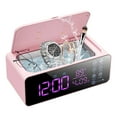 thumbnail image 1 of Ultrasonic Jewelry Cleaner Machine - Automatic Glasses Bracelets Denture Cleaning Timer LED Light Touch Screen Portable Deep Cleaning Device(Pink), 1 of 8
