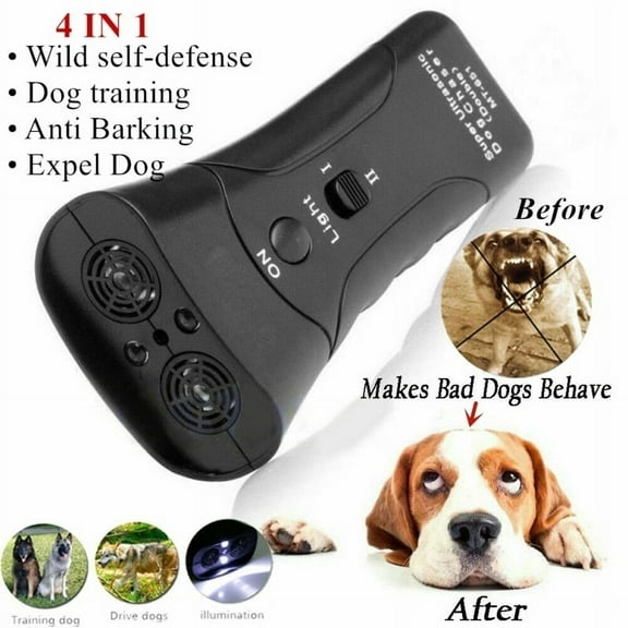 Ultrasonic LED Anti Bark Device Dog Training Repeller Ultrasonic Anti Bark Stop Barking Tool