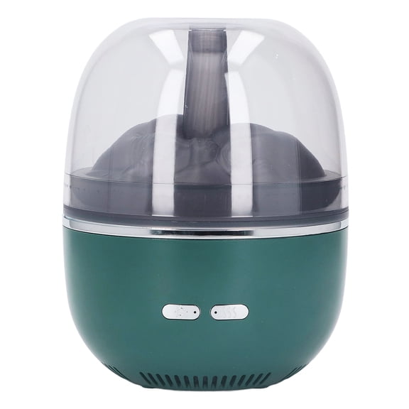 Ultrasonic Large Mist Volume Essential Oil Diffuser Humidifier with Colorful Light 260ml Green - Cool Mist Aromatherapy Diffuser (6.3 x 4.7 in / 16 x 12 cm)