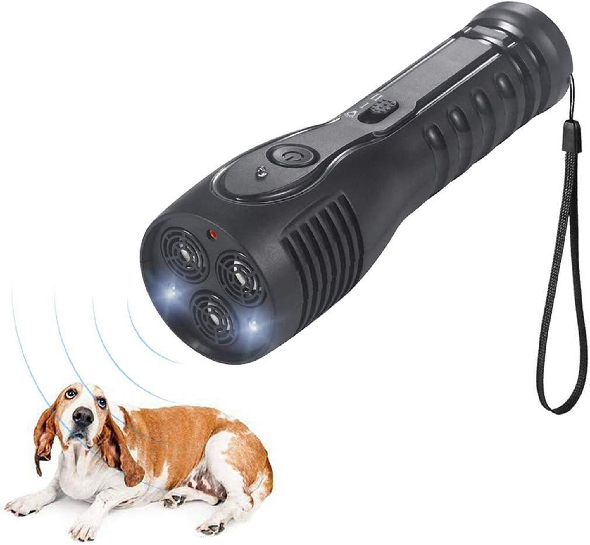 Ultrasonic Led Dog Repeller, Anti Bark Devicehandheld Ultrasonic Led