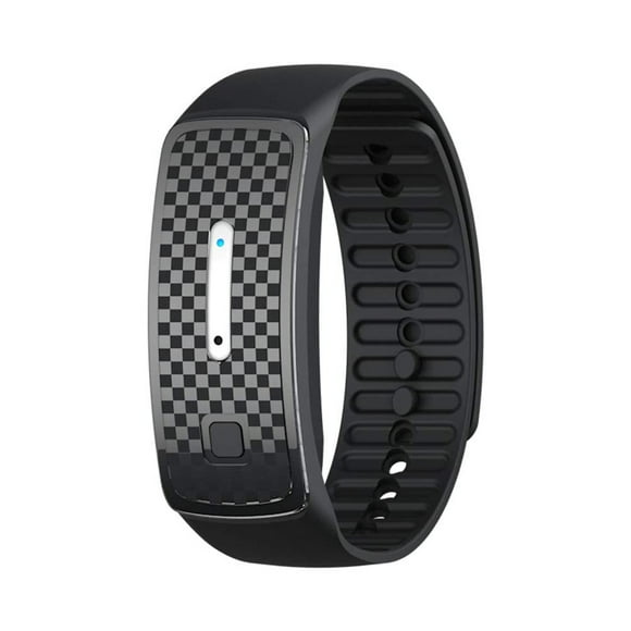 Ultrasonic Mosquito Repellent Wristband Ultrasonic Repellent Bands Insect Repellent Wristband Electronic Watch for Kids and Adults, Waterproof Reusable Ultrasonic Mosquito Repellent Wristband, Black