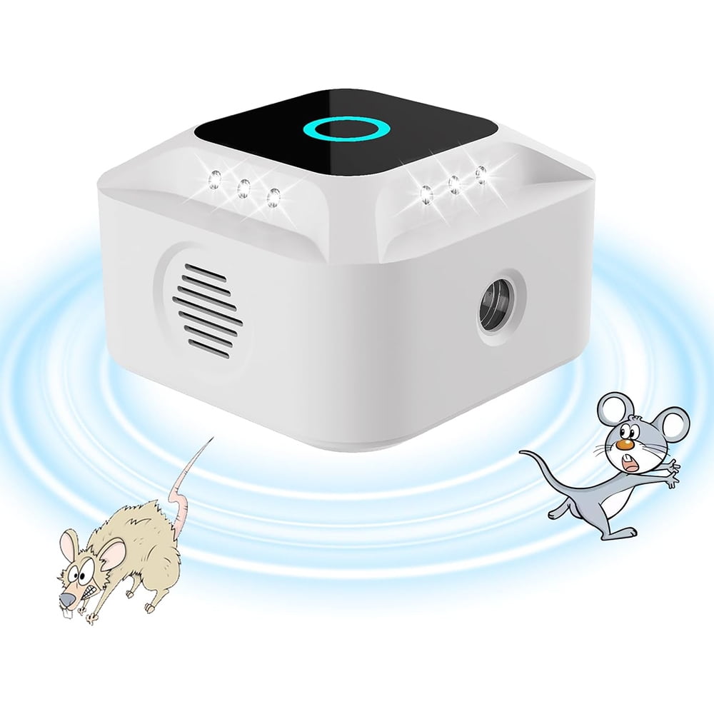 Ultrasonic Mouse Repellent, Plugin Rodent Repellent Electronic Mouse Deterrent, Rat and Mice
