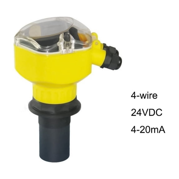 Ultrasonic Open Drain/Channel Flowmeter, River Water Flow Meter 4-20mA RS485(Optional) Liquid Sensor, Non-Contact Transmitter ,Simple To Operate