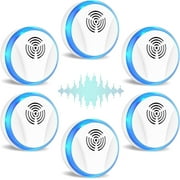 Ultrasonic Pest Control Repeller 6 Packs, Electronic Mouse Repellent Plug in Indoor for Mice Bug Spider Mosquito Insect Rodent Roaches, Mouse Deterrent for House Barns Warehouse Garage