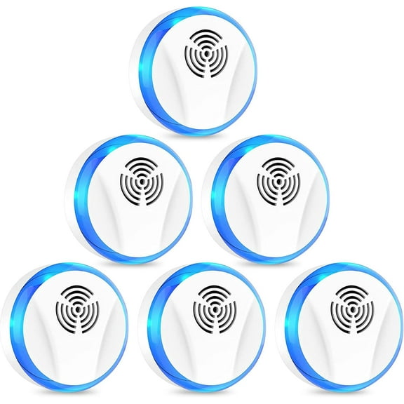 Ultrasonic Pest Control Repeller, Electronic Pest Repellent Plug in Indoor for Insect Roaches Spider Ant Bug Mosquito Mouse Repellent for House Kitchen Garage Warehouse