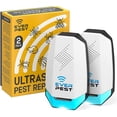thumbnail image 1 of Ultrasonic Pest Control - Rodent Pest Repeller Plug In - Indoor Pest Repellent - Mouse, Roches, Ants, Spiders, Mosquito Repellent  | 600 - 1200 Sq Ft per Device (2Pk) by Ever Pest, 1 of 8