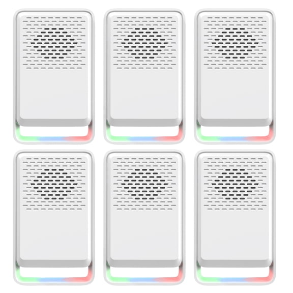 Ultrasonic Pest & Insect Repeller Indoor Rodent Pest Control Plug In Wall for Mice Bug Roach Mosquitoes Flies, 3 Modes, 6 Packs