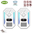 thumbnail image 1 of Ultrasonic Pest Repeler 2 PCS Home Kits, Electronic Pest Repelent for Mice, Rodents, Rat, Roach, Mosquitoes, Spider, Pest Control Plug in Indoor for Home, Kitcchen, Office, Hotel, 1 of 7