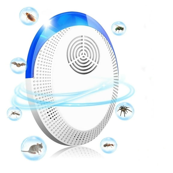 Ultrasonic Pest Repeler, Electronic Pest Repelent Plug in Indoor Pest Control for Insect, Roaches, Mice, Spider, Ant, Bug, Mosquito Repellent for House Garage Warehouse Office Hotel