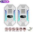 thumbnail image 1 of Ultrasonic Pest Repeler Plug in, 2 Pack Mouse Roach Rodent Bugs Mice Rats Mosquito Insect Spider Repelent Indoor Pest Control for House, Kitchen, Garage, Warehouse, Office, 1 of 7