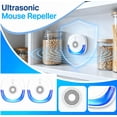 thumbnail image 1 of Ultrasonic Pest Repellent Indoor, Electronic Mouse Repeller for House, Rodent Mice Rat Deterrent, Spider Insect Control, Bat Repellent Devices for Kitchen Garage Attic 2PC, 1 of 6